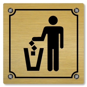 Koš, 148x148mm, zlatá, Kansas